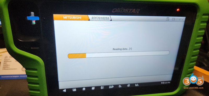 OBDSTAR G3 Program Mitsubishi Outlander 2022 HFM All Keys Lost
