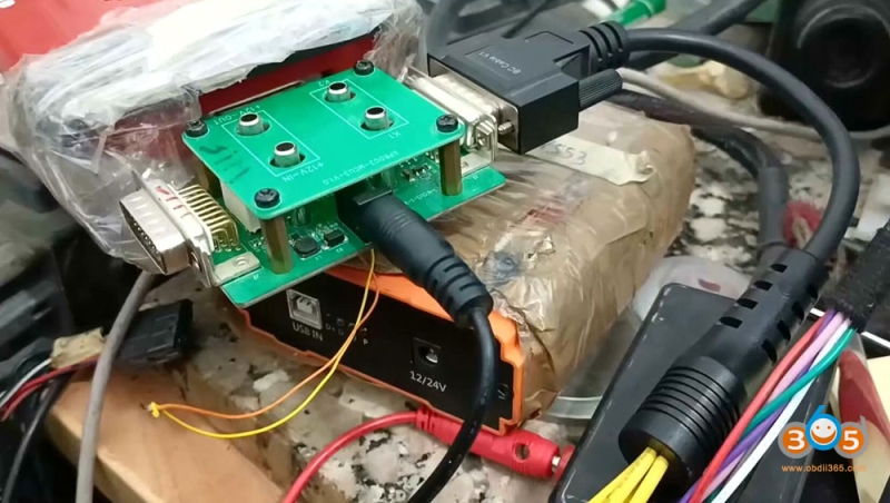 Read Bosch MD1CS006 ECU with Launch X431 + X-PROG3