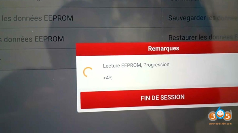 Read Bosch MD1CS006 ECU with Launch X431 + X-PROG3