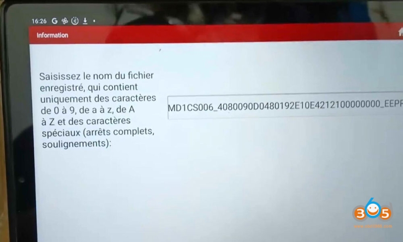 Read Bosch MD1CS006 ECU with Launch X431 + X-PROG3