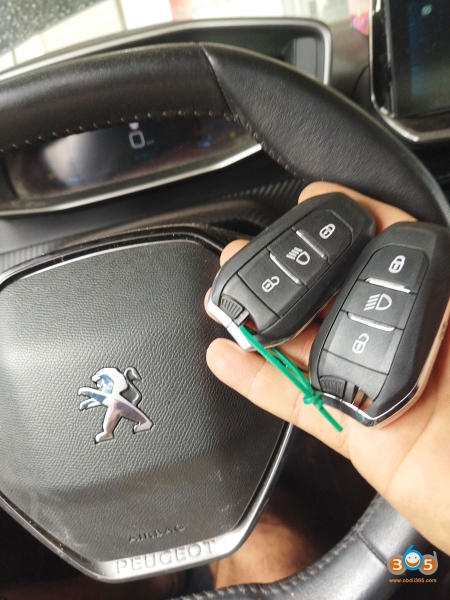 What Tool to Add 2024 Peugeot 2008 Smart Key?