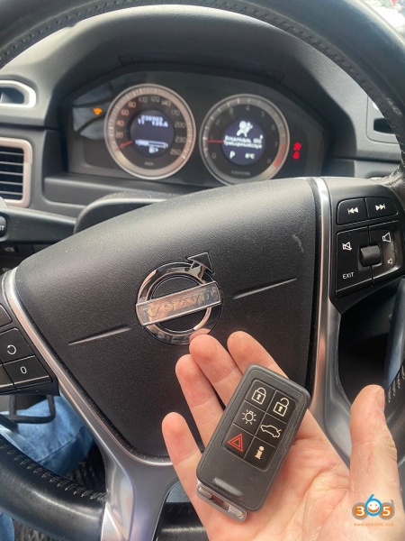 Autel IM508 Program 2012 Volvo S80 Key