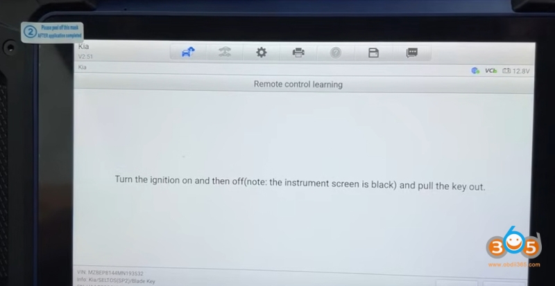 Autel IM608 Program Kia SELTOS 2021 8A All Keys Lost