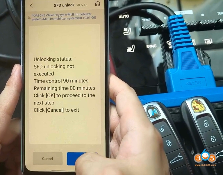 Can Keydiy KD-X4 Unlock VAG SFD for MLB Key Learning?