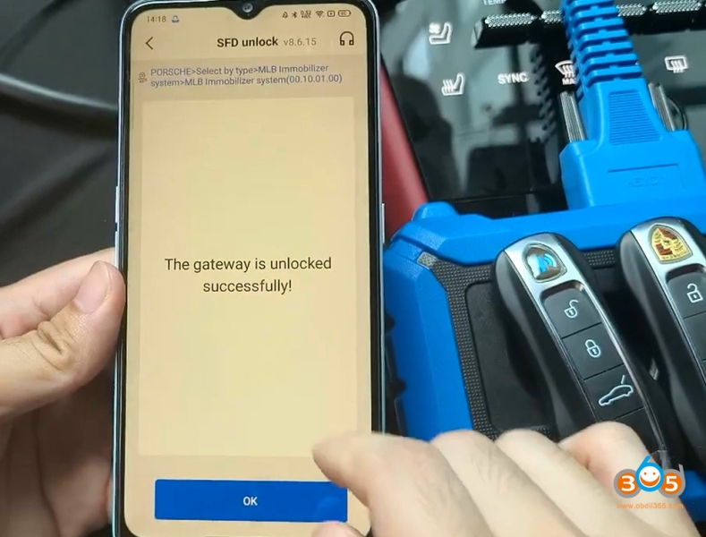 Can Keydiy KD-X4 Unlock VAG SFD for MLB Key Learning?