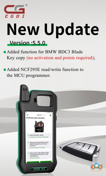 How to Add BMW G Series BDC3 Key with CGDI K2?