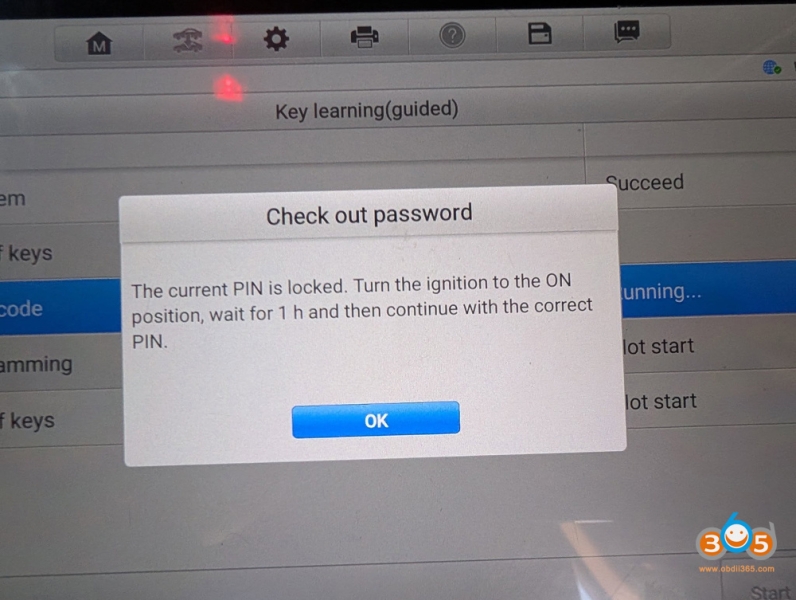 How to Solve Autel IM608 Dodge PIN is Locked Error?