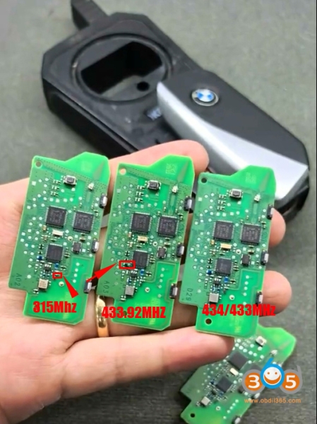 How to Tell BMW U Chassis BCP Key Frequency?