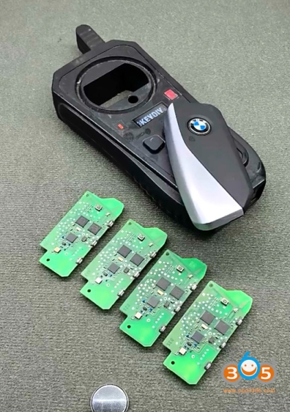 How to Tell BMW U Chassis BCP Key Frequency?
