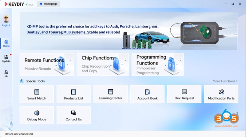 Keydiy KD TOOLS PC Software Free Download