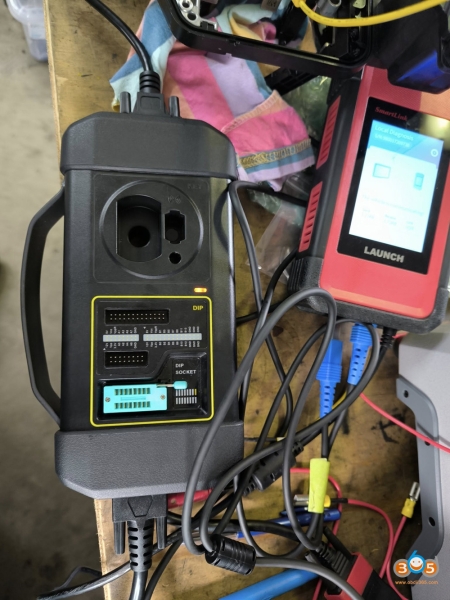 Launch X-prog3 Red Light Cannot do Firmware Fix Solution