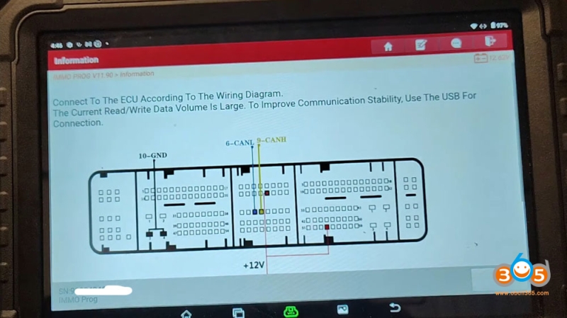 Launch X431 Clone BMW MSD85 DME with X-prog3