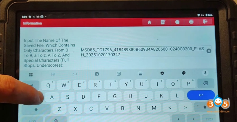 Launch X431 Clone BMW MSD85 DME with X-prog3