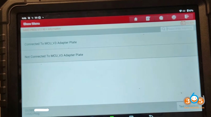 Launch X431 Clone BMW MSD85 DME with X-prog3