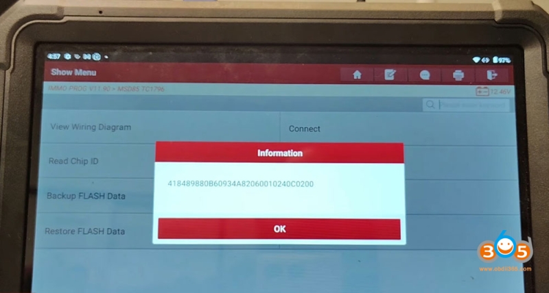 Launch X431 Clone BMW MSD85 DME with X-prog3