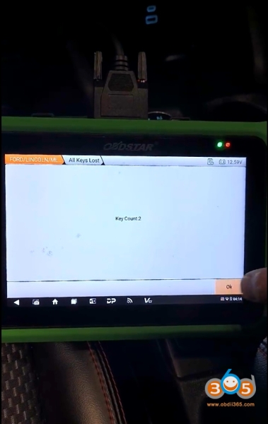 OBDSTAR G3 Program Ford Escape 2023 All Keys Lost