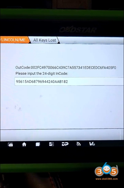 OBDSTAR G3 Program Ford Escape 2023 All Keys Lost