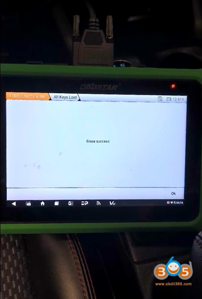 OBDSTAR G3 Program Ford Escape 2023 All Keys Lost