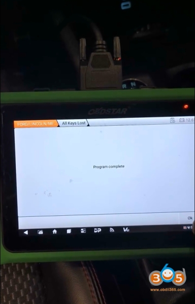 OBDSTAR G3 Program Ford Escape 2023 All Keys Lost