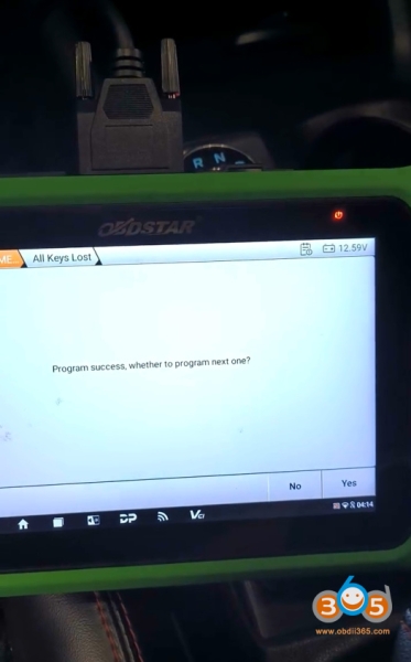 OBDSTAR G3 Program Ford Escape 2023 All Keys Lost