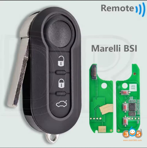 Xhorse Fiat Ducato 2016 Marelli BSI Car Starts Remote Not Working Solution