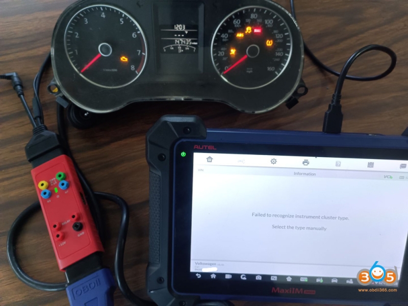 How to Connect Autel IM608 Gbox with SVG 149 Cable?