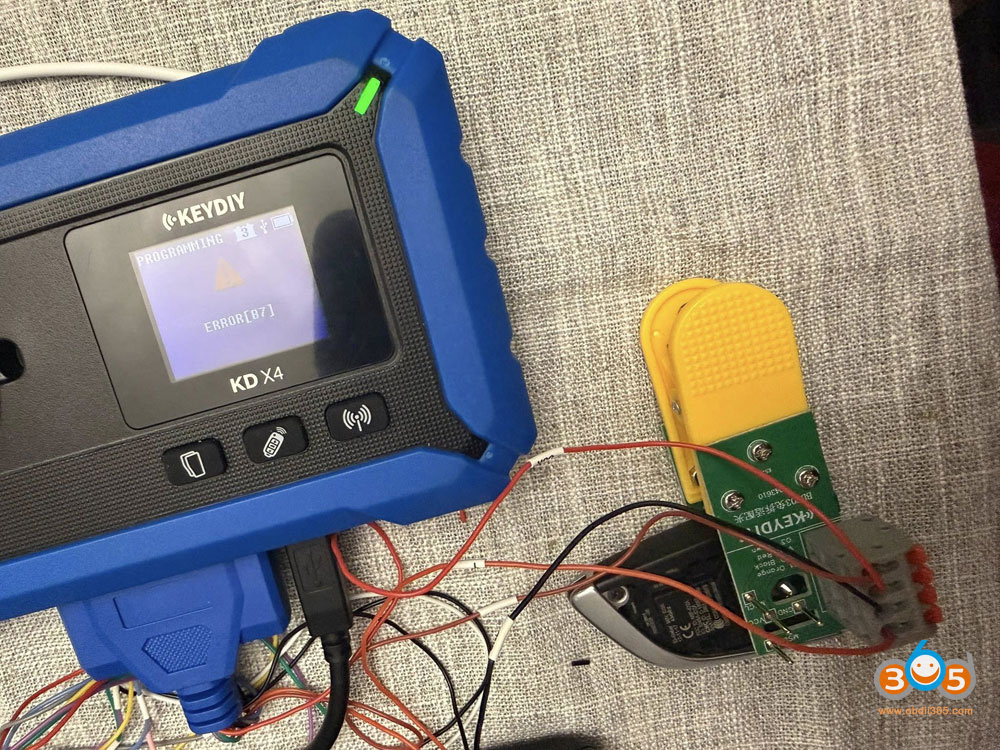 Keydiy KD X4 BMW BDC3 Error B7 2