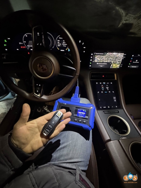Keydiy KD-MP and KD-X4 Program 2025 Porsche Taycan Key