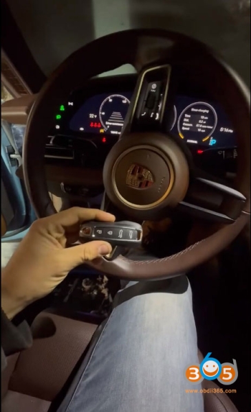 Keydiy KD-MP and KD-X4 Program 2025 Porsche Taycan Key