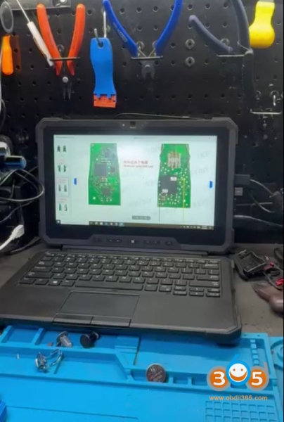 Keydiy KD-MP and KD-X4 Program 2025 Porsche Taycan Key