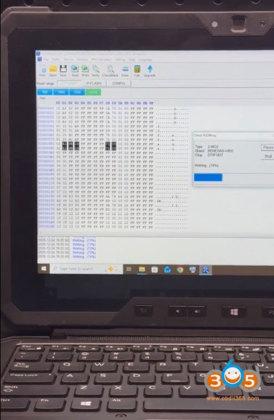 Program 2017 Ford Transit AKL with Active Alarm by VVDI Prog+ Autel