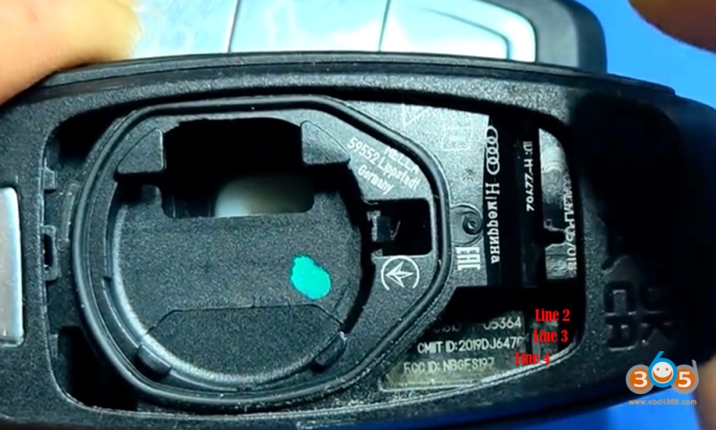 How to Tell Audi 5C or 5D Smart Key via Key Shell?