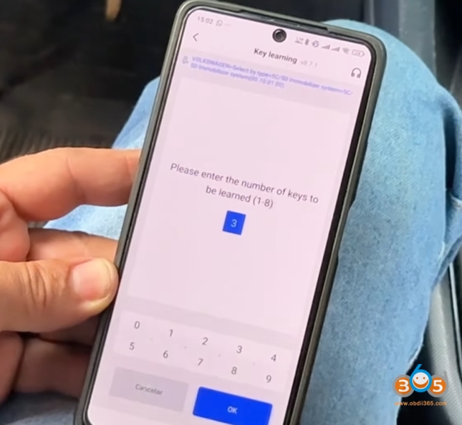 Keydiy KD-X4 Add VW T-Cross 2025 MQB49 5C Key