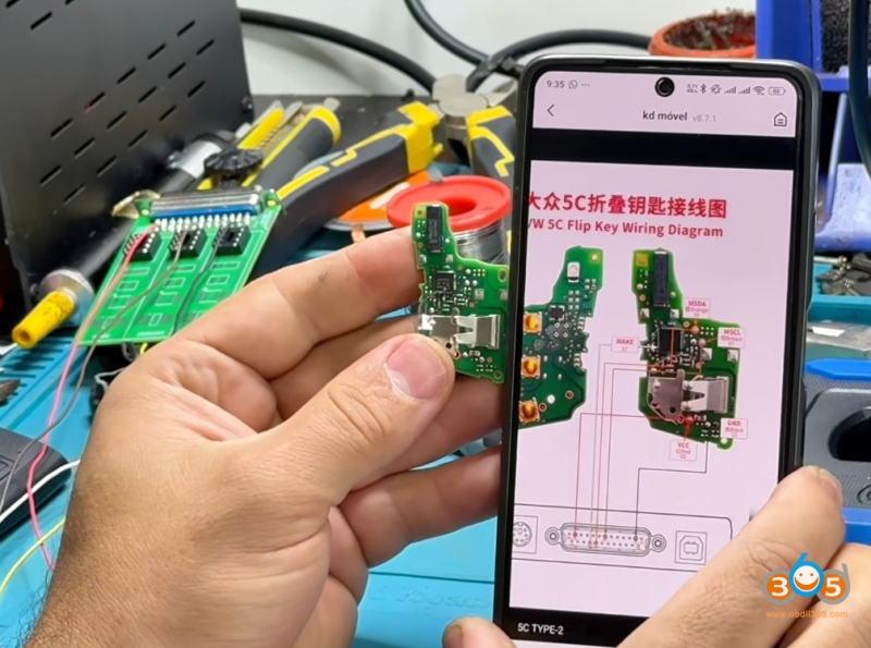 Keydiy KD-X4 Add VW T-Cross 2025 MQB49 5C Key