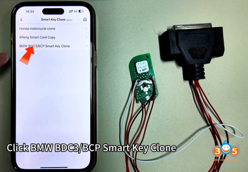 Keydiy KD-X4 Adds BMW BDC3 Encrypted Key via FGB58