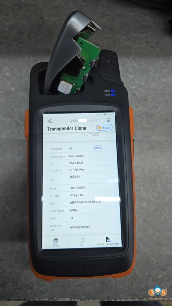 Keydiy KD-X4 KD FGB57 Remote Not Found Solution