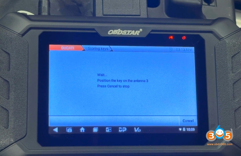 OBDSTAR iScan Ducati Program 2023 Multistrada V4S Key