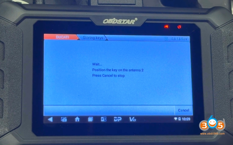 OBDSTAR iScan Ducati Program 2023 Multistrada V4S Key