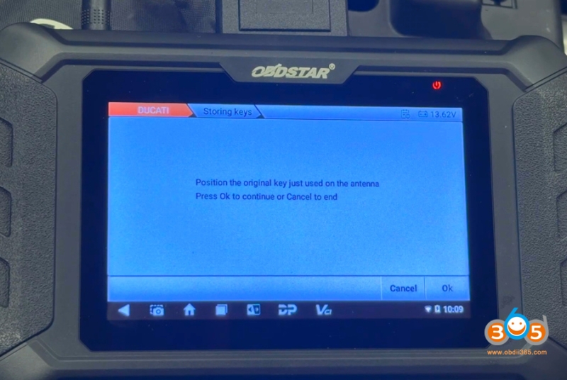 OBDSTAR iScan Ducati Program 2023 Multistrada V4S Key