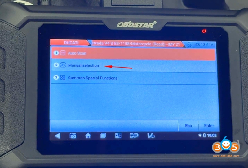 OBDSTAR iScan Ducati Program 2023 Multistrada V4S Key