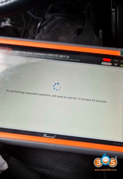 Program Saab 9-5 2012 All Keys Lost with Lonsdor + Xhorse