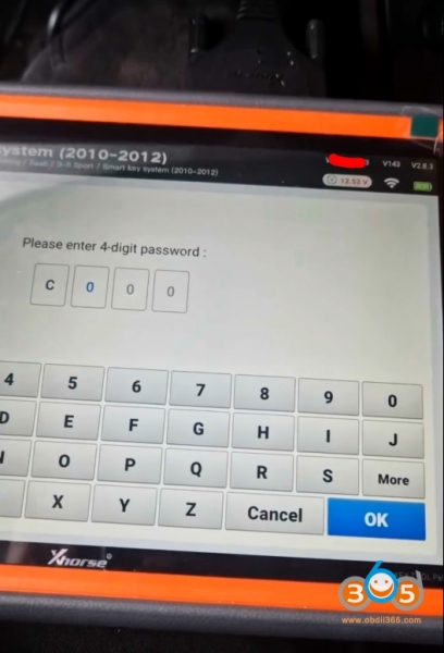 Program Saab 9-5 2012 All Keys Lost with Lonsdor + Xhorse