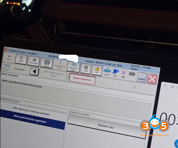 What Tool to Program 2025 Infiniti QX60 Proximity Key?