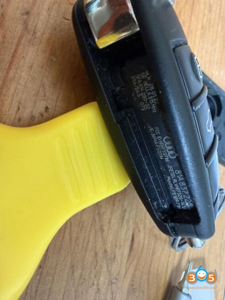 Add Audi A3 2019 MQB48 Key with Keydiy KD-MP and KD-X4