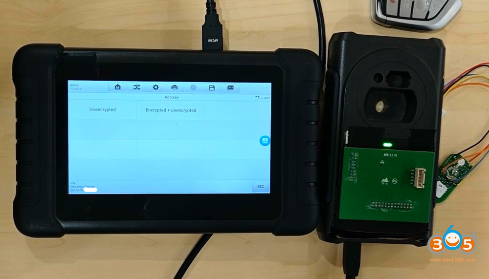 Autel Im508 Copy Bwm Bdc3 Key With Apb113 6