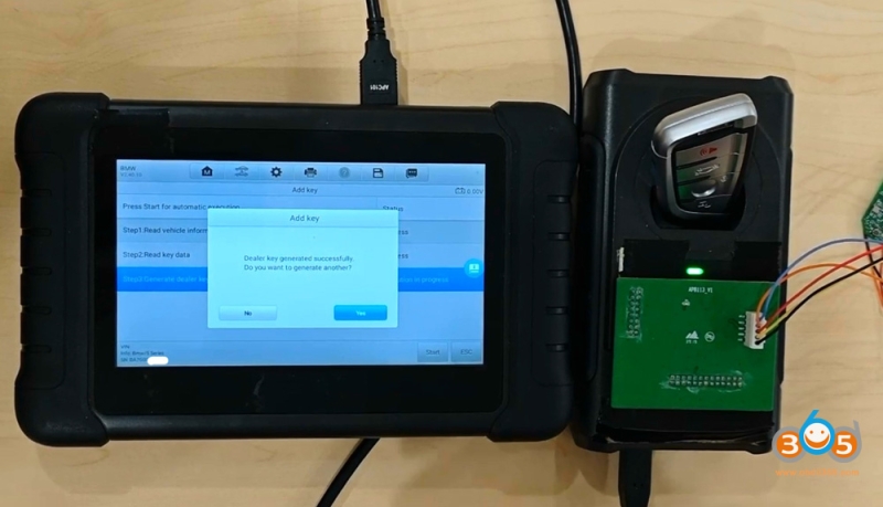 Autel IM508 IM608 Clone BMW BDC2/BDC3 Key Guide