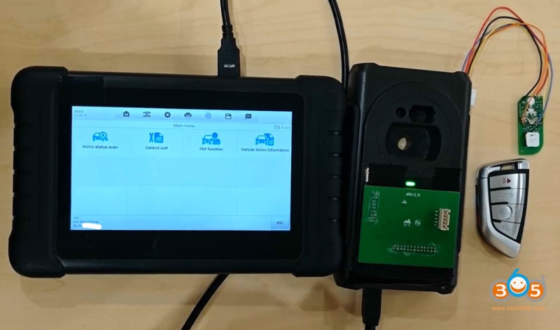 Autel IM508 IM608 Clone BMW BDC2/BDC3 Key Guide