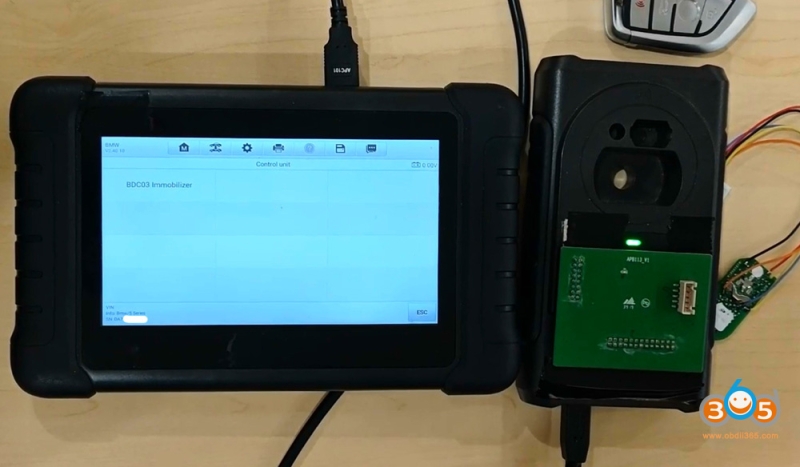 Autel IM508 IM608 Clone BMW BDC2/BDC3 Key Guide