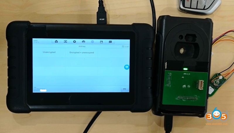 Autel IM508 IM608 Clone BMW BDC2/BDC3 Key Guide