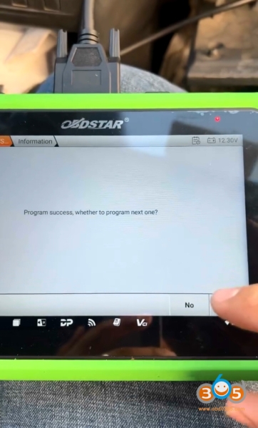 OBDSTAR G3 Program Renault Stepway 2022 All Keys Lost